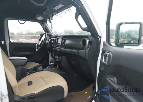 2021 Jeep Wrangler Unlimited Sport S 4X4 z USA, uszkodzony, nr VIN 1C4HJXDG6MW857863